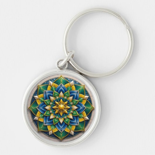 Chaveiro Mandala Luxo - 01 Sleutelhanger (Voorkant)
