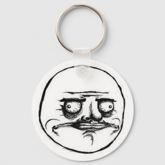 Chaveiro Meme Branco Sleutelhanger (Voorkant)