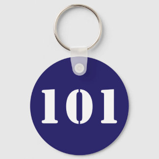 Chaveiro Numerado Sleutelhanger