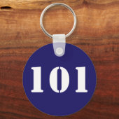 Chaveiro Numerado Sleutelhanger (Voorkant)