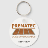 chaveiro prematec sleutelhanger (Voorkant)