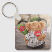 Chaveiro ursinho de pelúcia "Dia dos Namorados" Sleutelhanger (Voorkant)