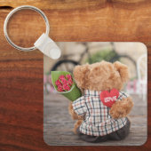 Chaveiro ursinho de pelúcia "Dia dos Namorados" Sleutelhanger (Voorkant)