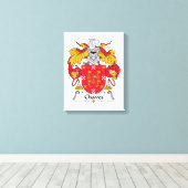 Chaves Family Crest Canvas Afdruk (Insitu (Houten vloer))