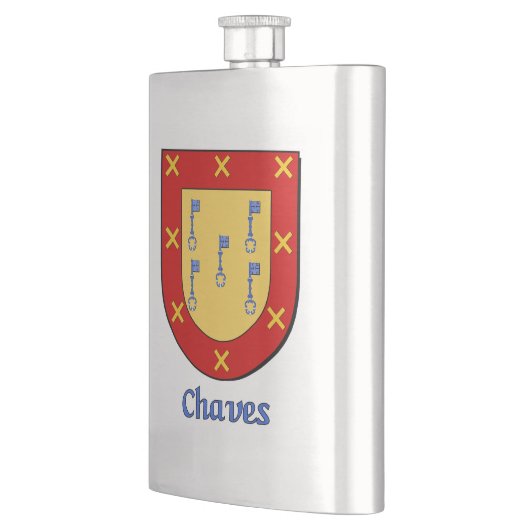 Chaves Heraldic Shield Heupfles (Links)