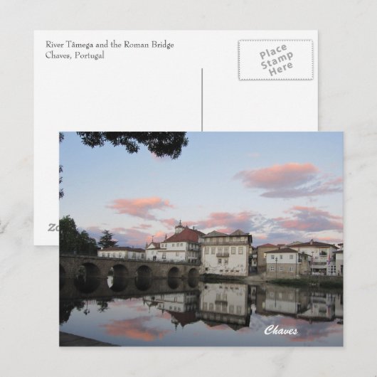 Chaves, Portugal Briefkaart (Voorkant / Achterkant)
