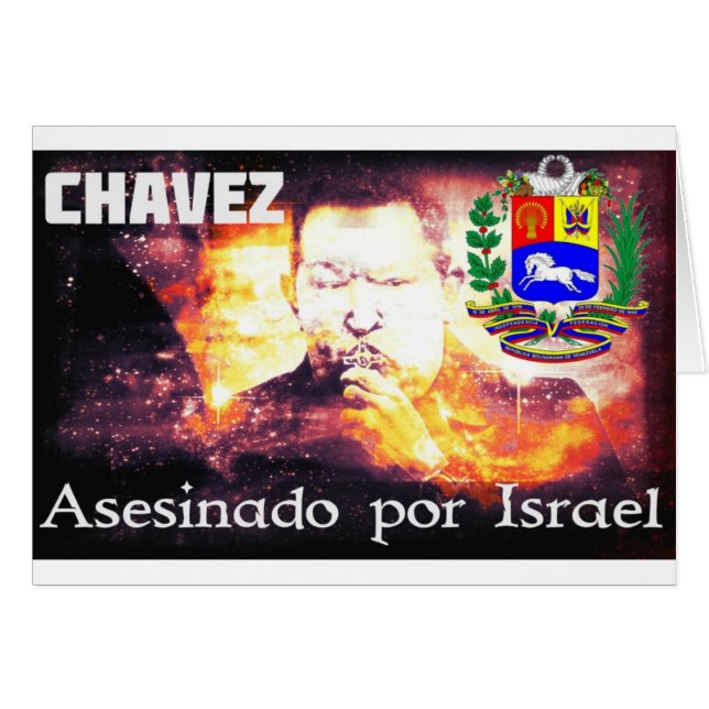 Chavez Asesinado por Israel (Voorkant Horizontaal)