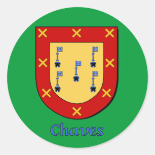 Chavez Family Shield Stickers
