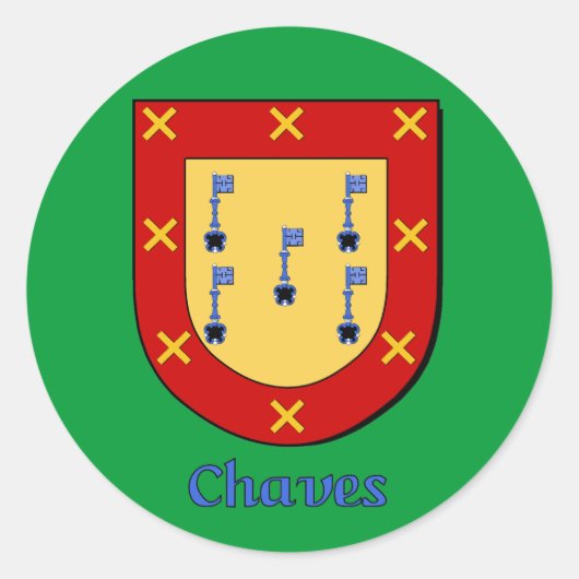 Chavez Family Shield Stickers (Voorkant)
