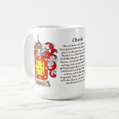 Chavis, de oorsprong, de betekenis en de rest koffiemok (Voorkant links)