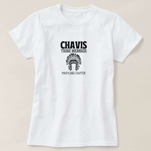 Chavis Tribe T-shirt (Design voorkant)