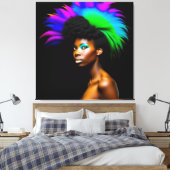 Chaya "Life" Canvas Afdruk (Insitu (Slaapkamer))