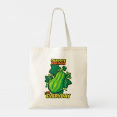 Chayote Squash Graphic Canvas tas (Achterkant)