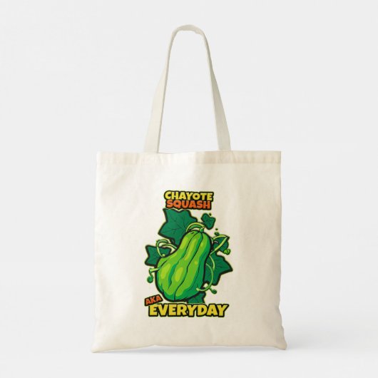 Chayote Squash Graphic Canvas tas (Achterkant)