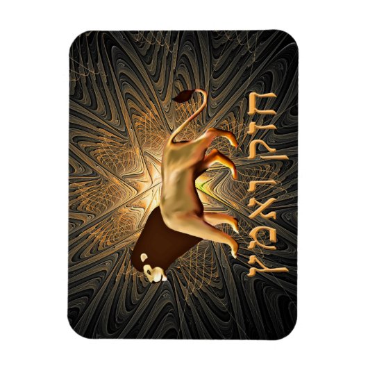 Chazak Ve'ematz Magneet (Verticaal)