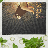 Chazak Ve'ematz Theedoek (Gevouwen)