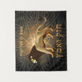 Chazak Ve'ematz Wandkleed (Voorkant)