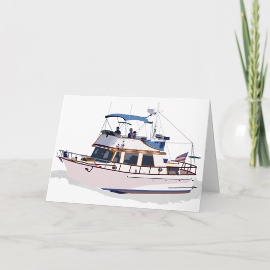 CHB DIESEL TRAWLER KAART (Voorkant)