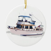 CHB DIESEL TRAWLER KERAMISCH ORNAMENT (Voorkant)