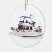 CHB DIESEL TRAWLER KERAMISCH ORNAMENT (Links)