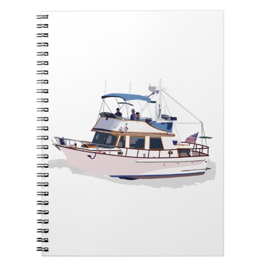 CHB DIESEL TRAWLER NOTITIEBOEK (Voorkant)