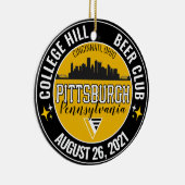 CHBC Pittsburgh Keramisch Ornament (Rechts)