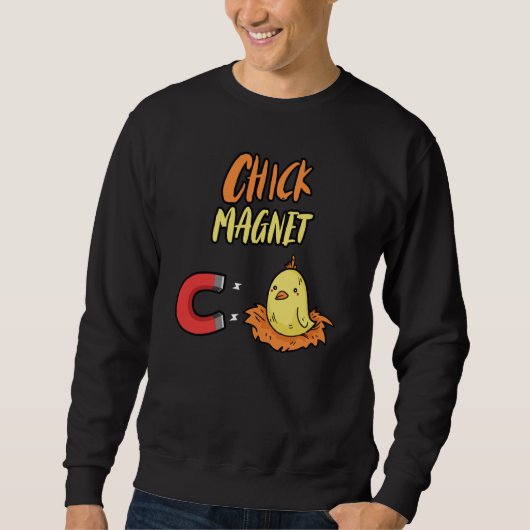 Chcik Magnet Chicken Chick Trui (Voorkant)
