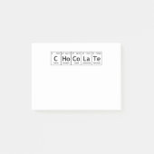 CHCoLaThe Science Periodic Table Words Elements Post-it® Notes (Voorkant)