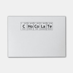 CHCoLaThe Science Periodic Table Words Elements Post-it® Notes