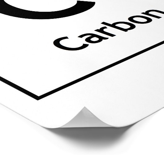 CHCoLaThe Science Periodic Table Words Elements Poster (Hoek)