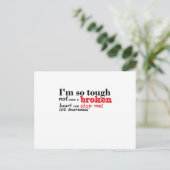 CHD Awareness Gift Briefkaart (Staand voorkant)