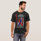 CHD Awareness Grandson Heart Disease Support Squad T-shirt (Voorkant volledig)