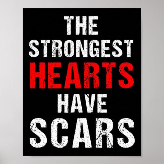 Chd Awareness Quotes About Congenital Heart Diseas Poster (Voorkant)