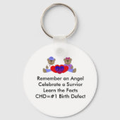 CHD Awareness Sleutelhanger (Voorkant)