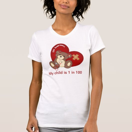 CHD Awareness T shirt (Voorkant)