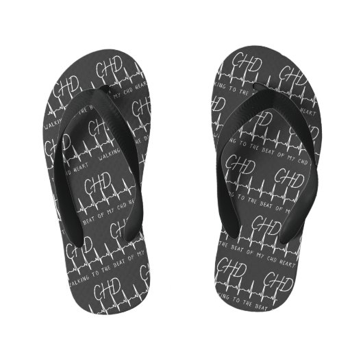 CHD-hartslag Paar van Teenslippers (Voetbed)