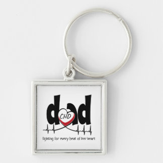 CHD Heart Dad hartslag Sleutelhanger