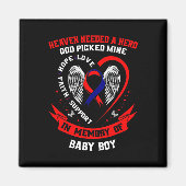 Chd Heart Disease Awareness In Memory Of Son By  Magneet (Voorkant)