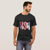 Chd Warrior Moeder Hart Moeder Aangeboren Hartafwi T-shirt (Voorkant volledig)