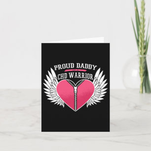 Chd Warrior Trotse Daddy Rits Hart Met Engel Wi Kaart