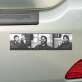 Che33 mm bumpersticker (Op auto)