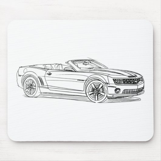 Che Camaro Convert 2011 Muismat (Voorkant)