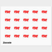 Che coole design! ronde sticker (Vel)
