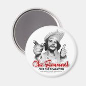 Che Gourmet voedt de revolutie Che Guevara magneet (Voorkant / Achterkant)