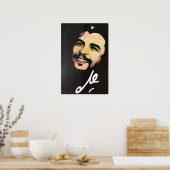 Che Guevara Art Cuban Print Cuba Poster (Keuken)