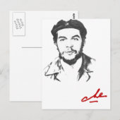 Che Guevara Briefkaart (Voorkant / Achterkant)