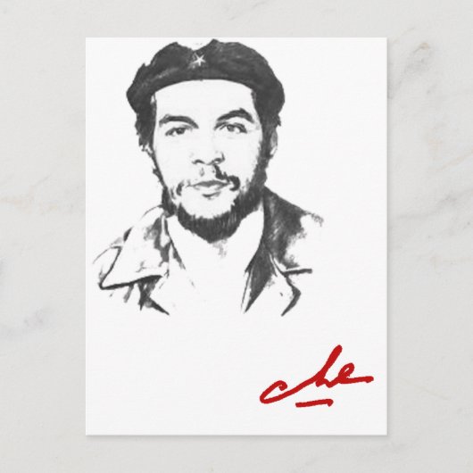Che Guevara Briefkaart (Voorkant)