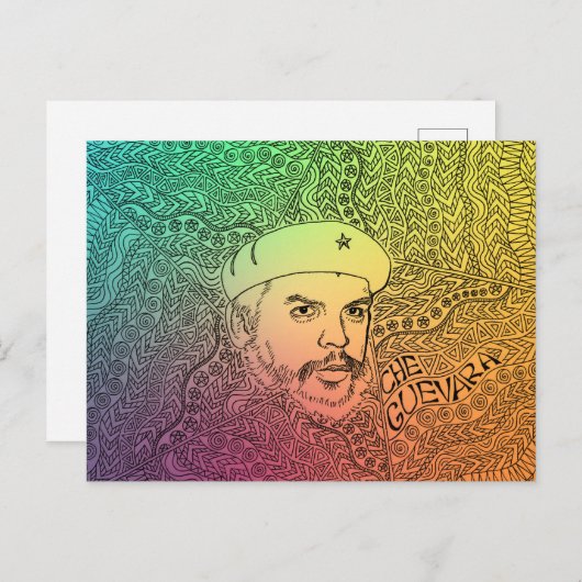 Che Guevara Briefkaart (Voorkant / Achterkant)