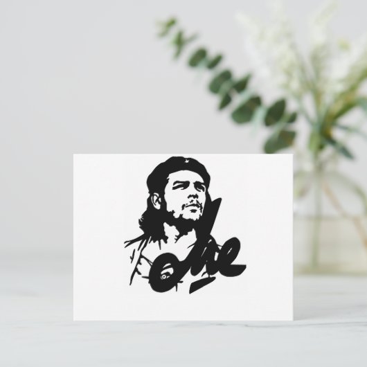 che guevara briefkaart (Staand voorkant)