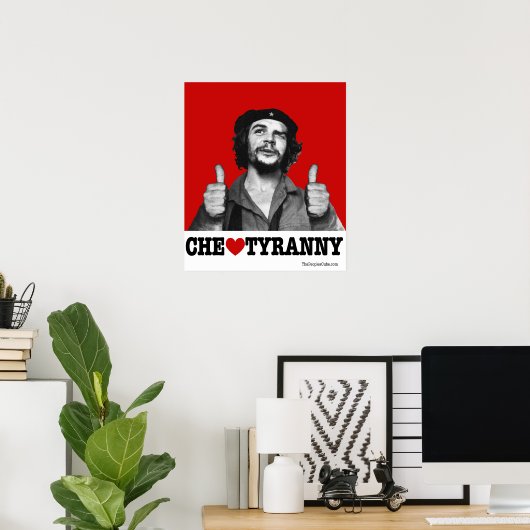 Che Guevara - Che Heart Tyranny Poster (Thuiskantoor)